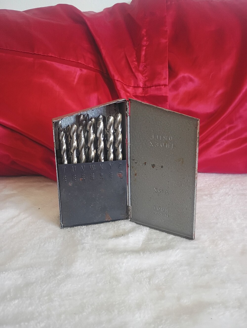 Steel Twist Drill Bit Set - Silver